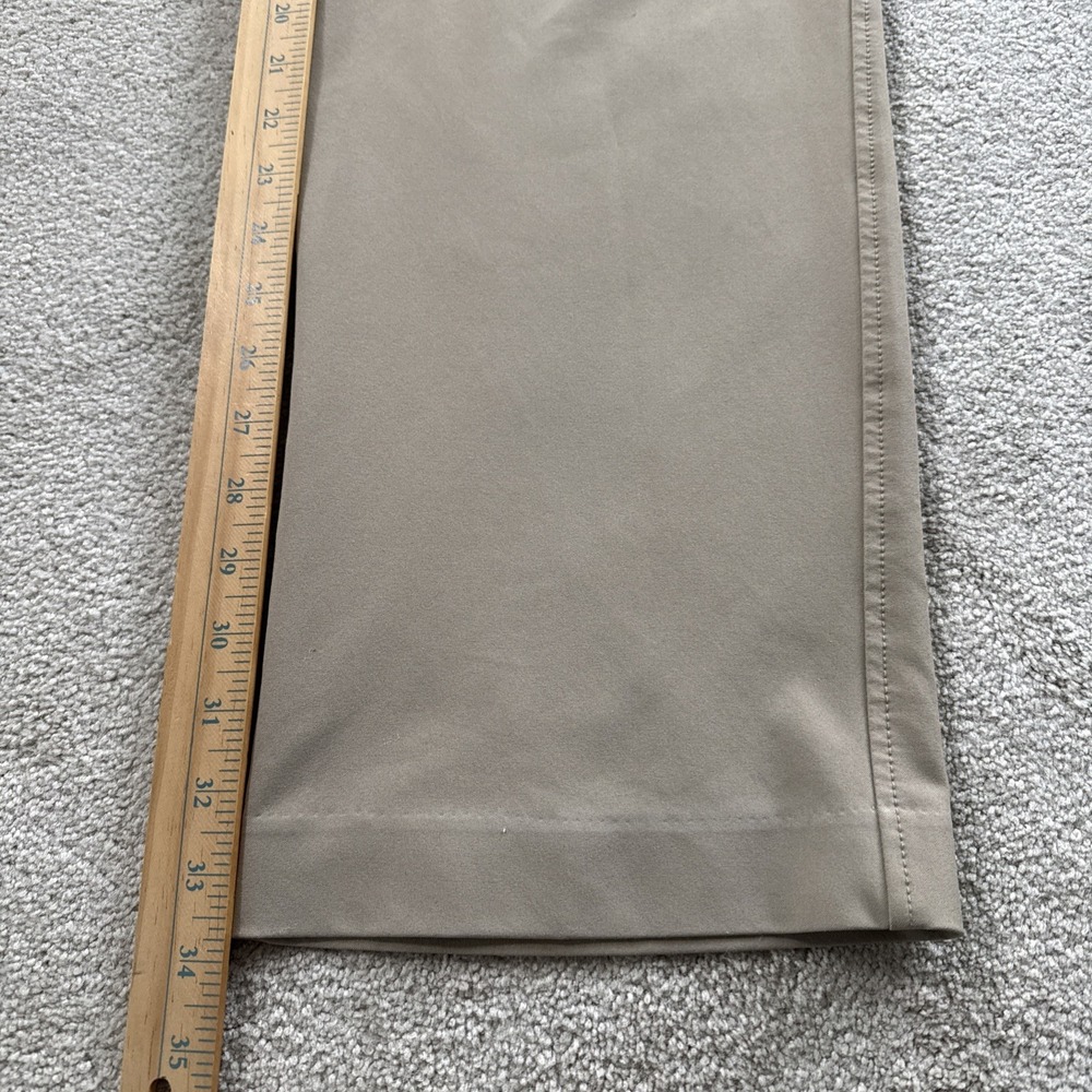 FootJoy Pants Mens 35x34 Beige Khaki Athletic Fit‎ Golf Performance Stretch - Picture 6 of 9